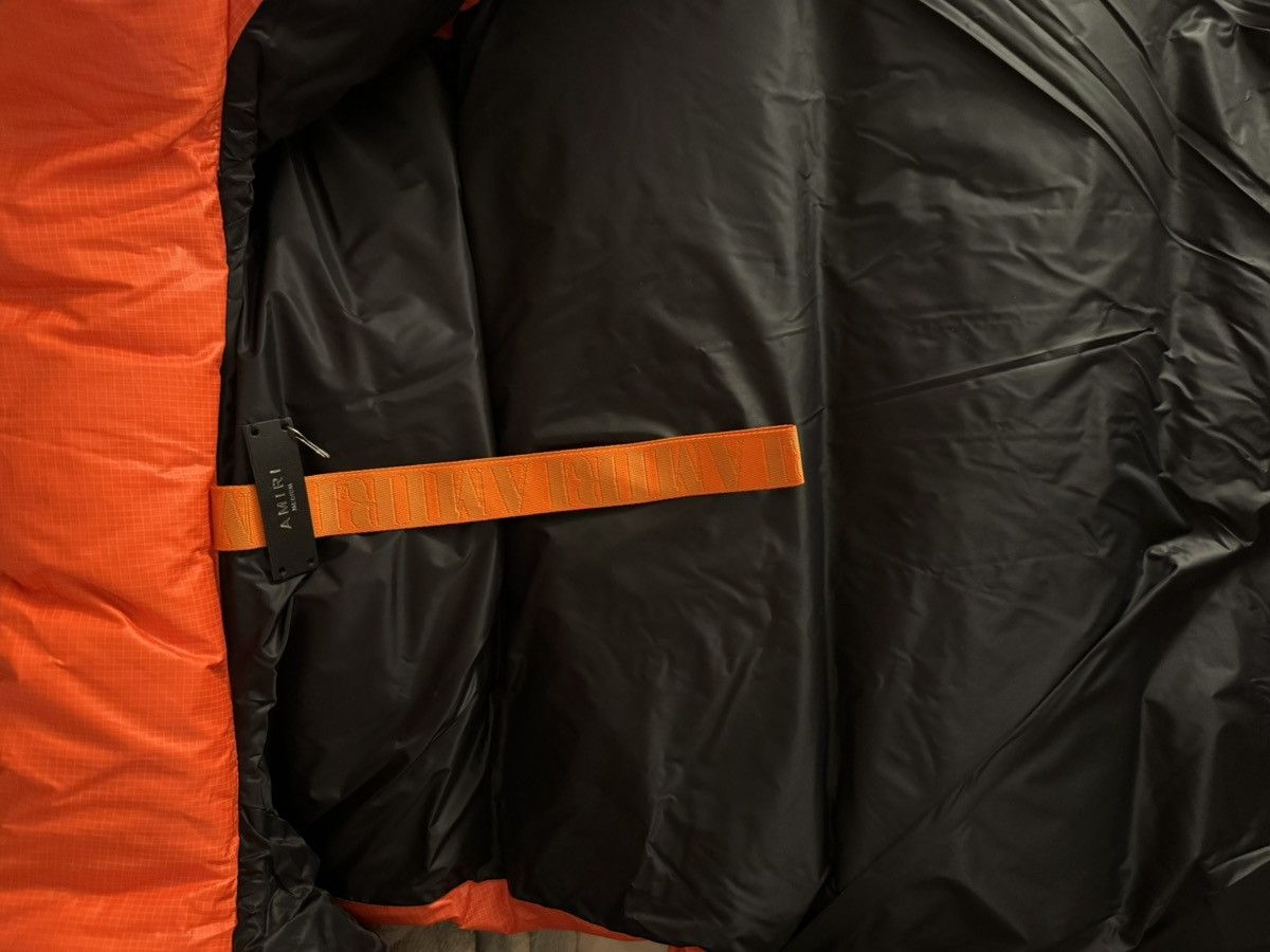 Amiri AMIRI Hooded Down Puffer Vest – Orange Men’s Size Medium. Size US M / EU 48-50 / 2 - 7 Thumbnail