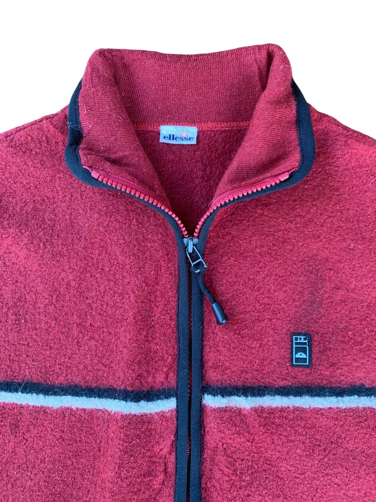 Ellesse × Vintage VINTAGE ELLESE FLEECE VEST Size US XXS / EU 40 - 2 Thumbnail