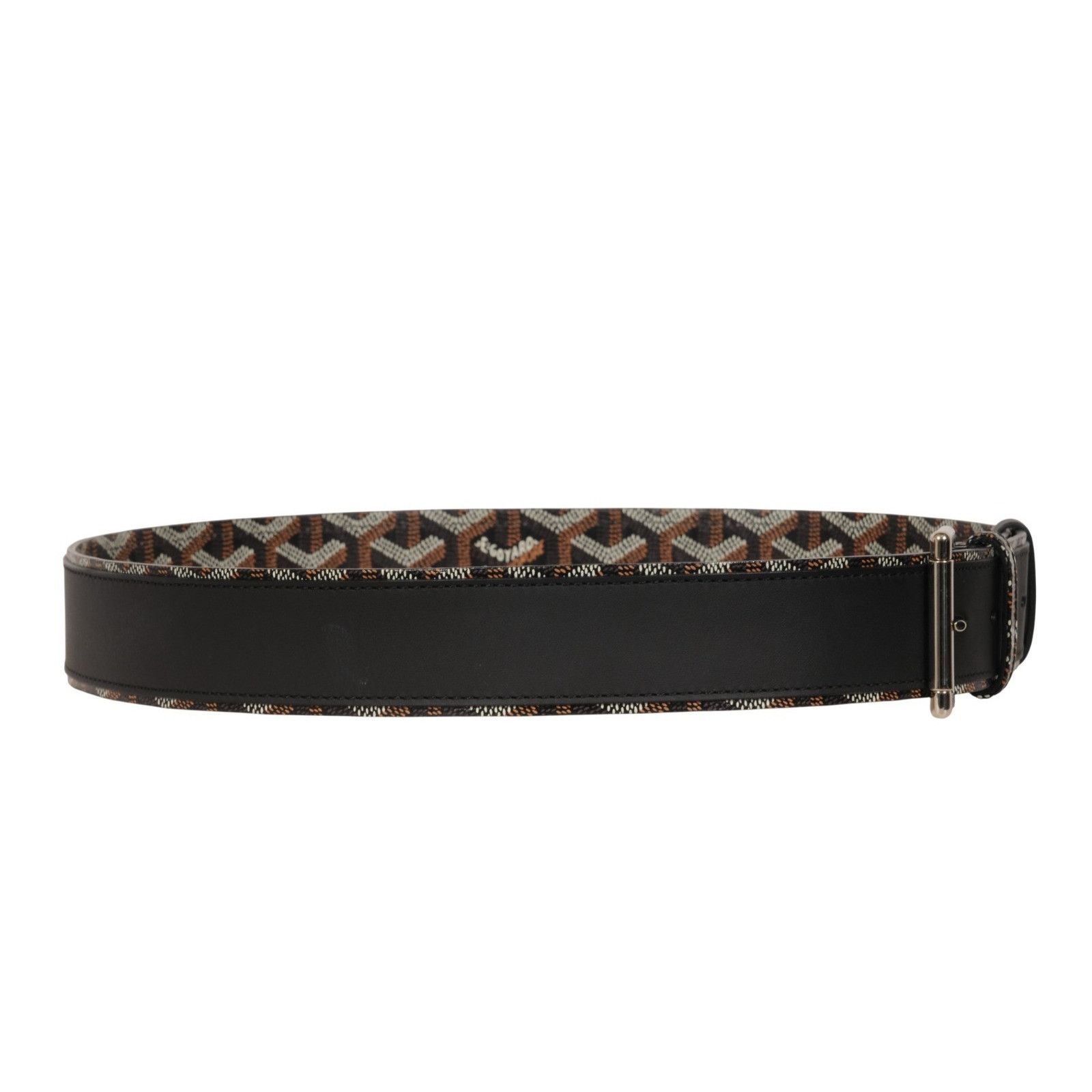 Goyard Florida II Belt 90 29 30 31 Black Brown Goyardine Canvas Size ONE SIZE - 4 Thumbnail