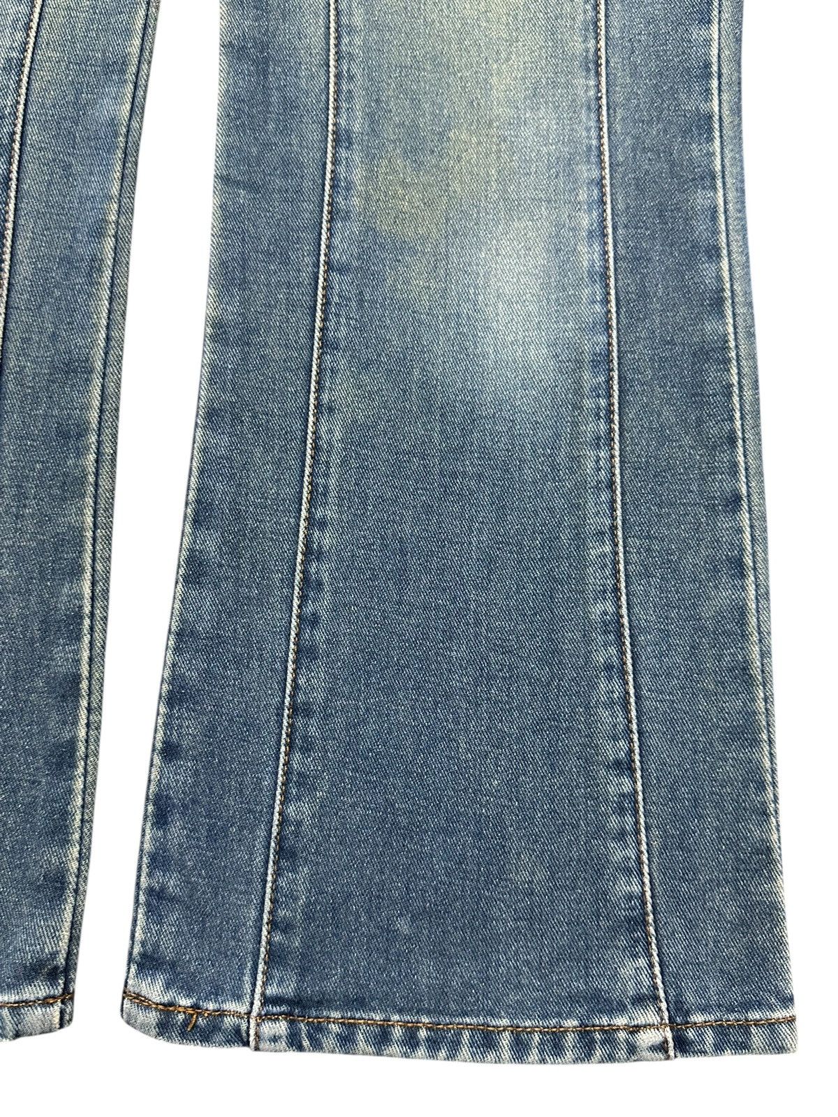 Japanese Brand Vintage Japanese Brand Mud Wash Faded Wide Leg Bootcut Jeans Size US 29 - 8 Thumbnail
