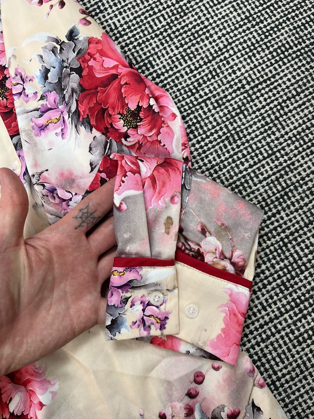 Designer Sofie Schnoor floral button up designer shirt Size M / US 6-8 / IT 42-44 - 7 Thumbnail