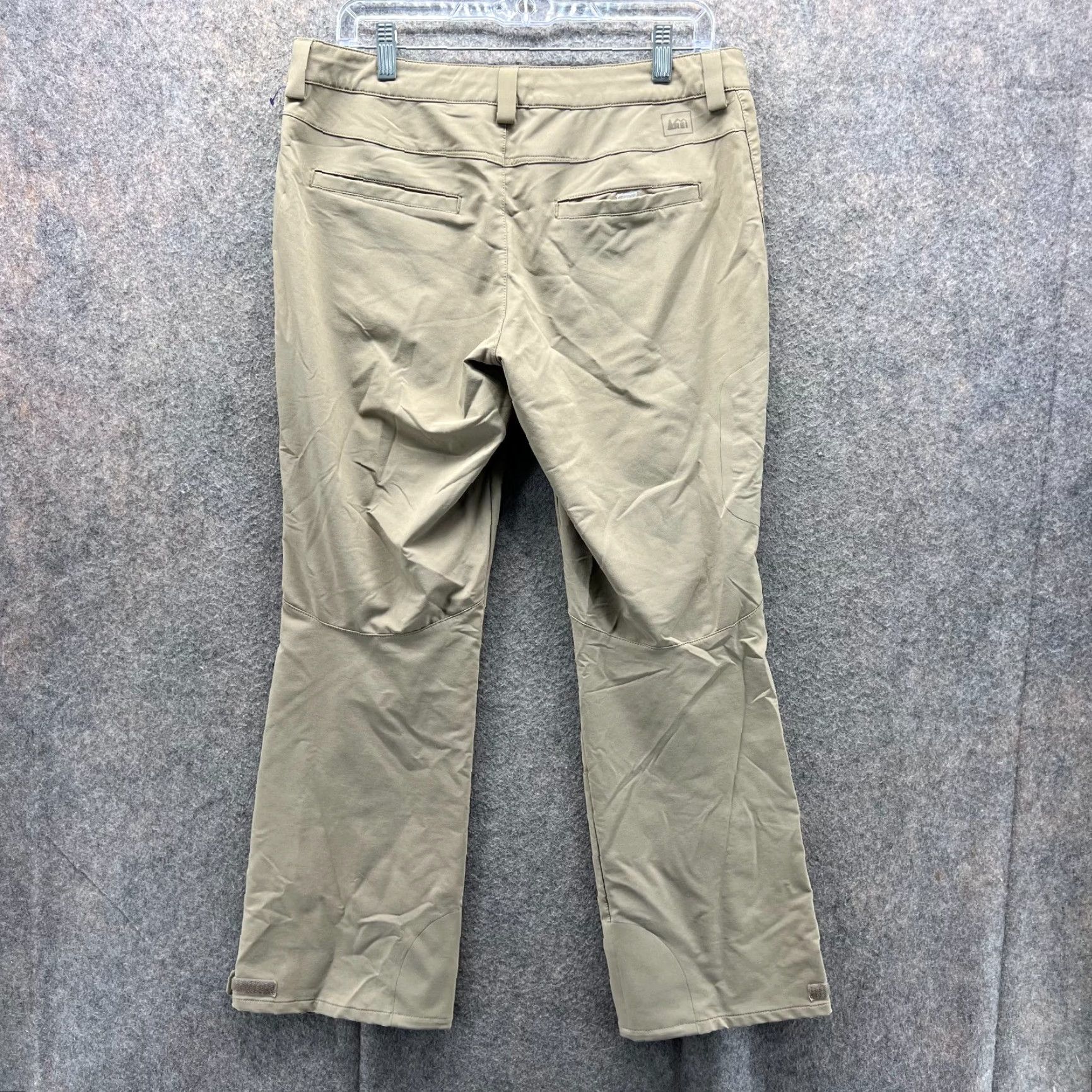 Vintage VINTAGE REI Endeavor Pants Women 10 Petite Khaki Hiking Zip Camping Lined Beige Straight Fall Summer Winter Jeans Trousers Size 32" / US 10 / IT 46 - 2 Thumbnail