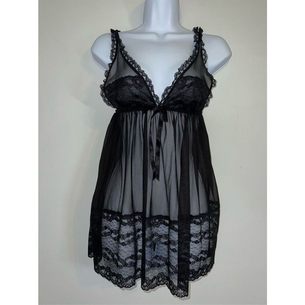 Victoria's Secret NEW! Victoria’s Secret Babydoll Top Gown SP Size ONE SIZE - 7 Thumbnail