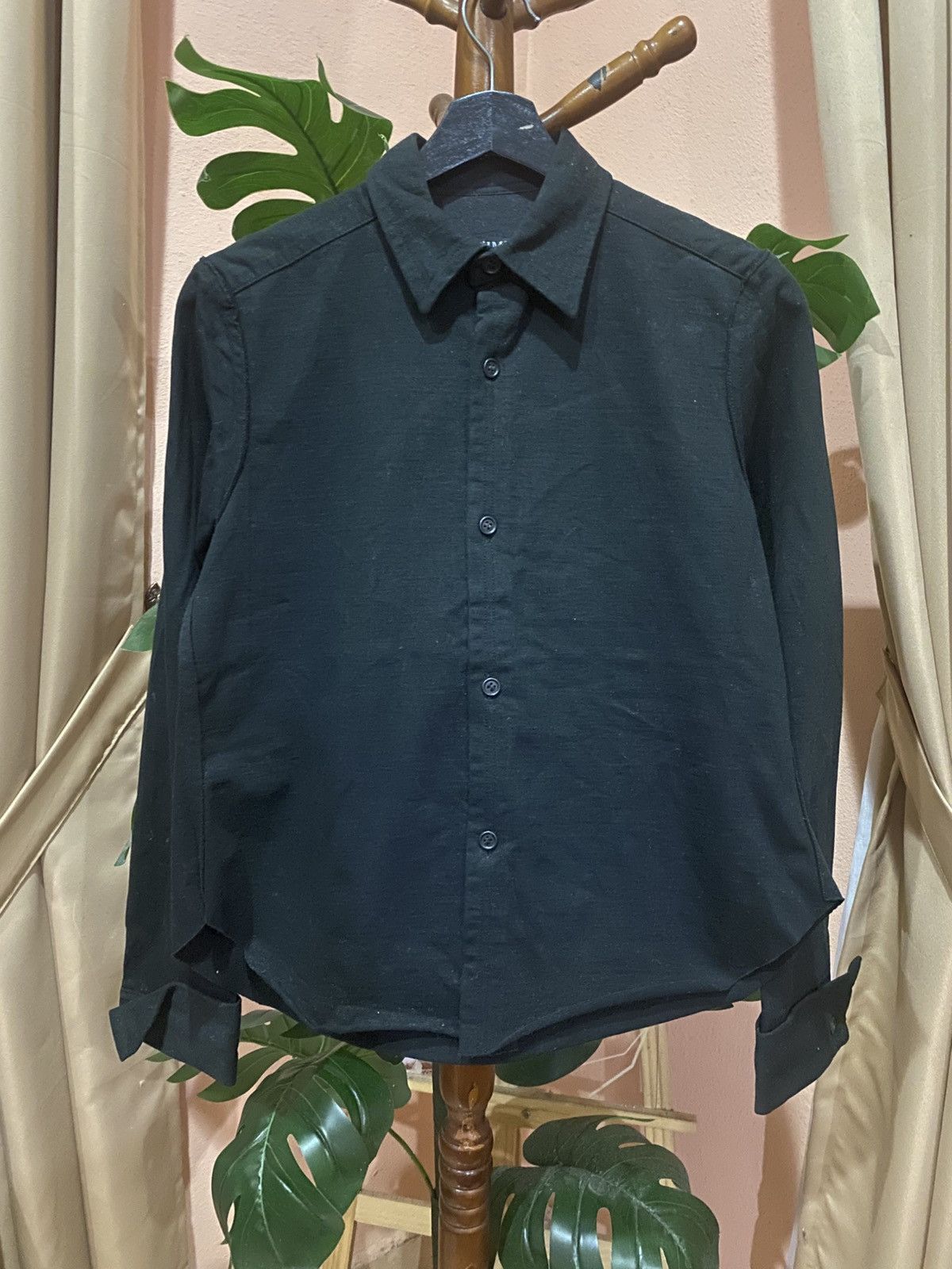 Y's Vintage Y’s bis LIMI Black Shirt - Japanese Designer Wear Size US S / EU 44-46 / 1 - 3 Thumbnail