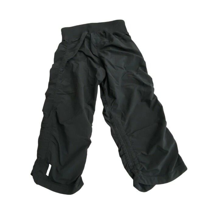 Other ZELLA Women's Size 0 Black Eclipse MOVE IT Ruched Capri Pant Size 25" / US 0 / IT 36 - 5 Thumbnail