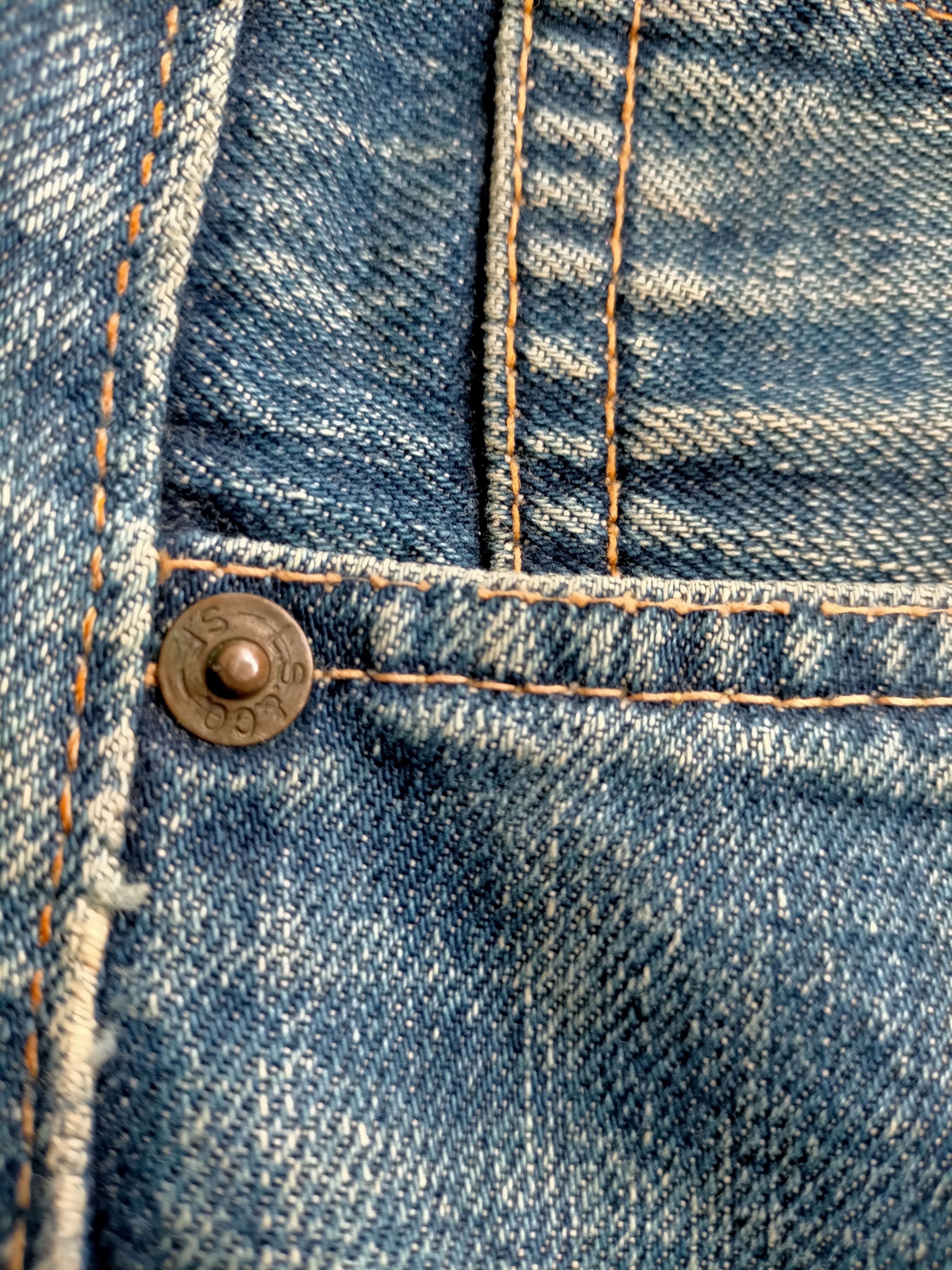 Levi's True Vintage 60s Levis 501xx Big E Selvage Jeans Size US 31 - 18 Thumbnail