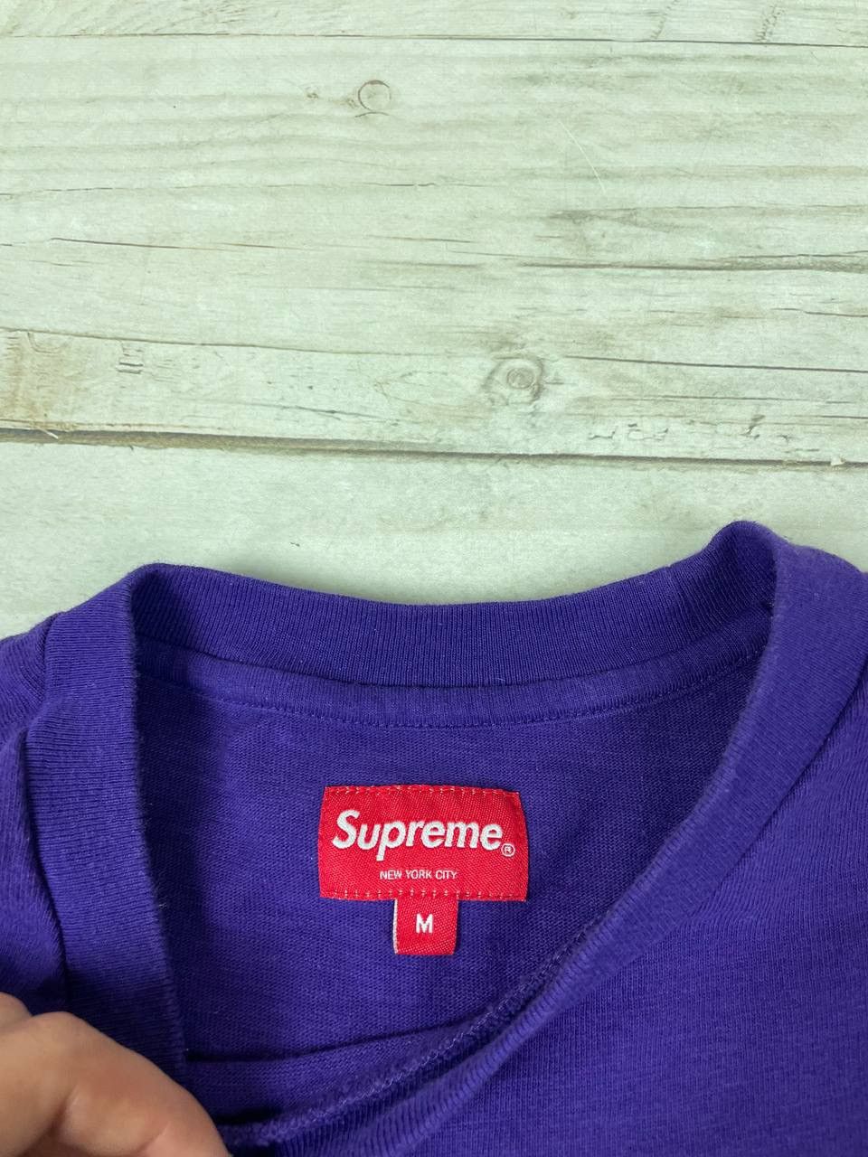 Supreme Supreme Sketch Embroidered Big Logo T Shirt Size US M / EU 48-50 / 2 - 8 Thumbnail