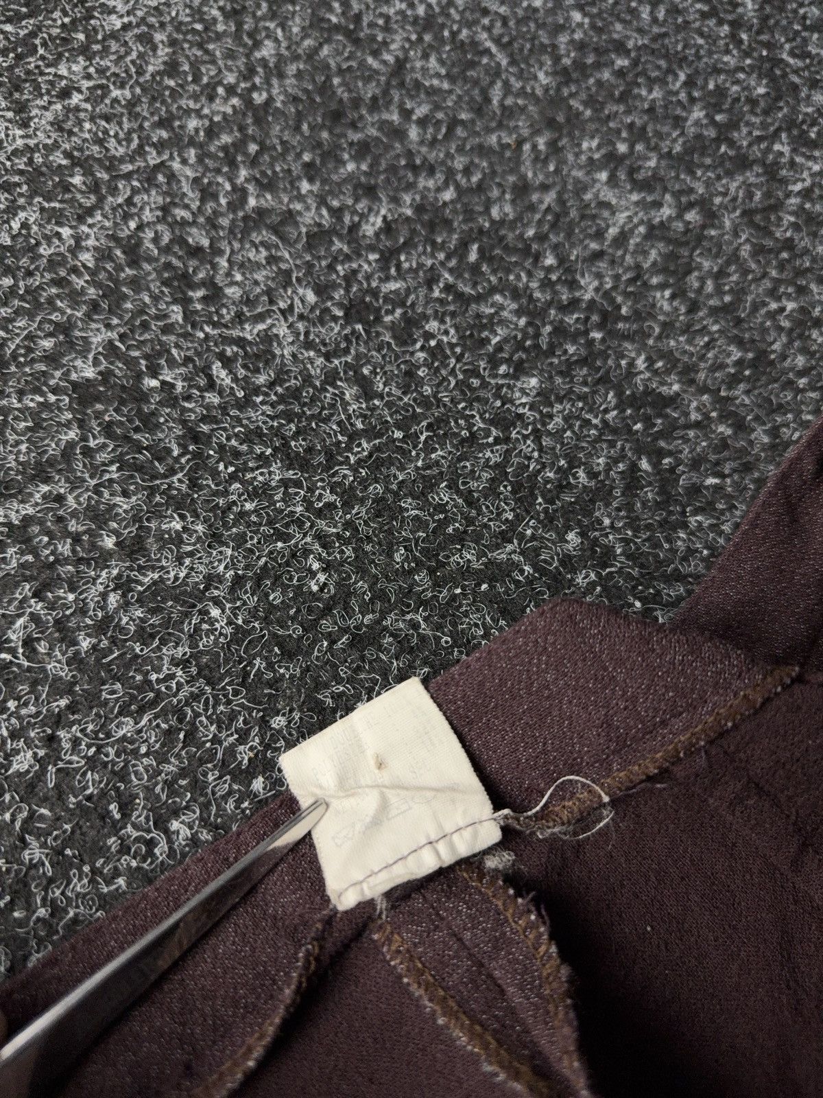 Designer Japanese Minimalist Wool Trousers Issey Miyake Style Size 27" / US 4 / IT 40 - 7 Thumbnail