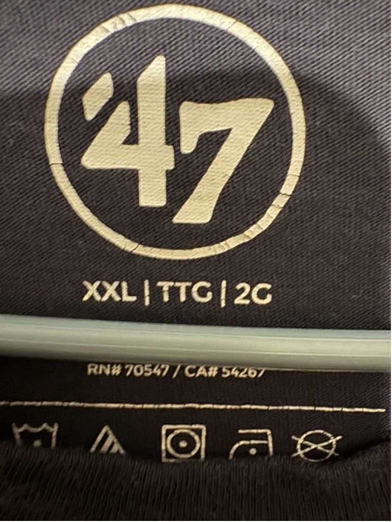 47 New England Patriots T-Shirt Men XXL Blue '47 Brand Size US XXL / EU 58 / 5 - 5 Thumbnail