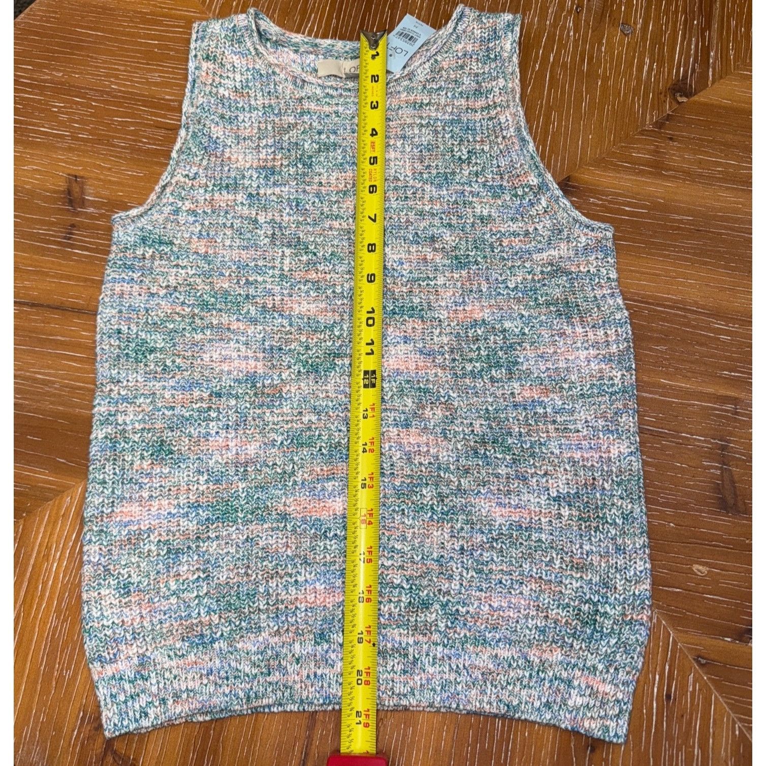 Loft Loft Multicolor Knit Tank Top Sleeveless Lightweight Size PM Size M / US 6-8 / IT 42-44 - 10 Thumbnail