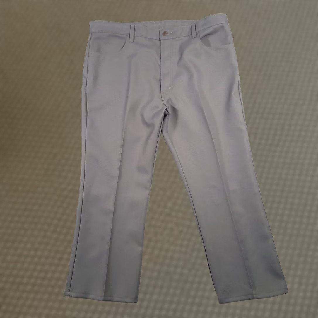 Levi's × Vintage VTG Levis Sta-Prest Grey Straight Action Slacks
