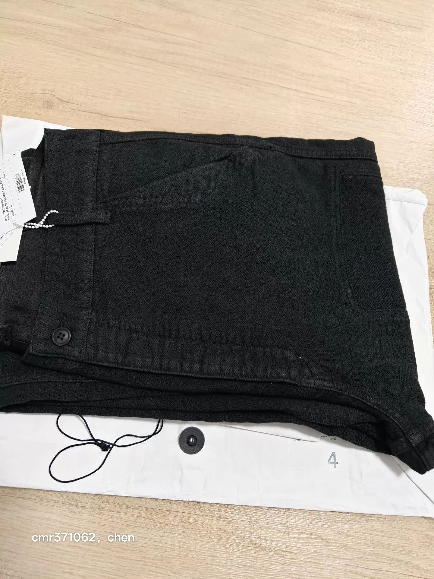 Visvim VISVIM 25AW Moleskin DMGD Cargo Pants Navy2/Black4 Size US 34 / EU 50 - 6 Thumbnail
