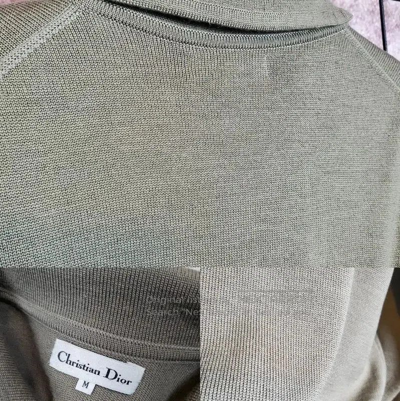 Dior Dior Olive Green Wool Long Sleeve Pullover . Size M / US 6-8 / IT 42-44 - 9 Thumbnail