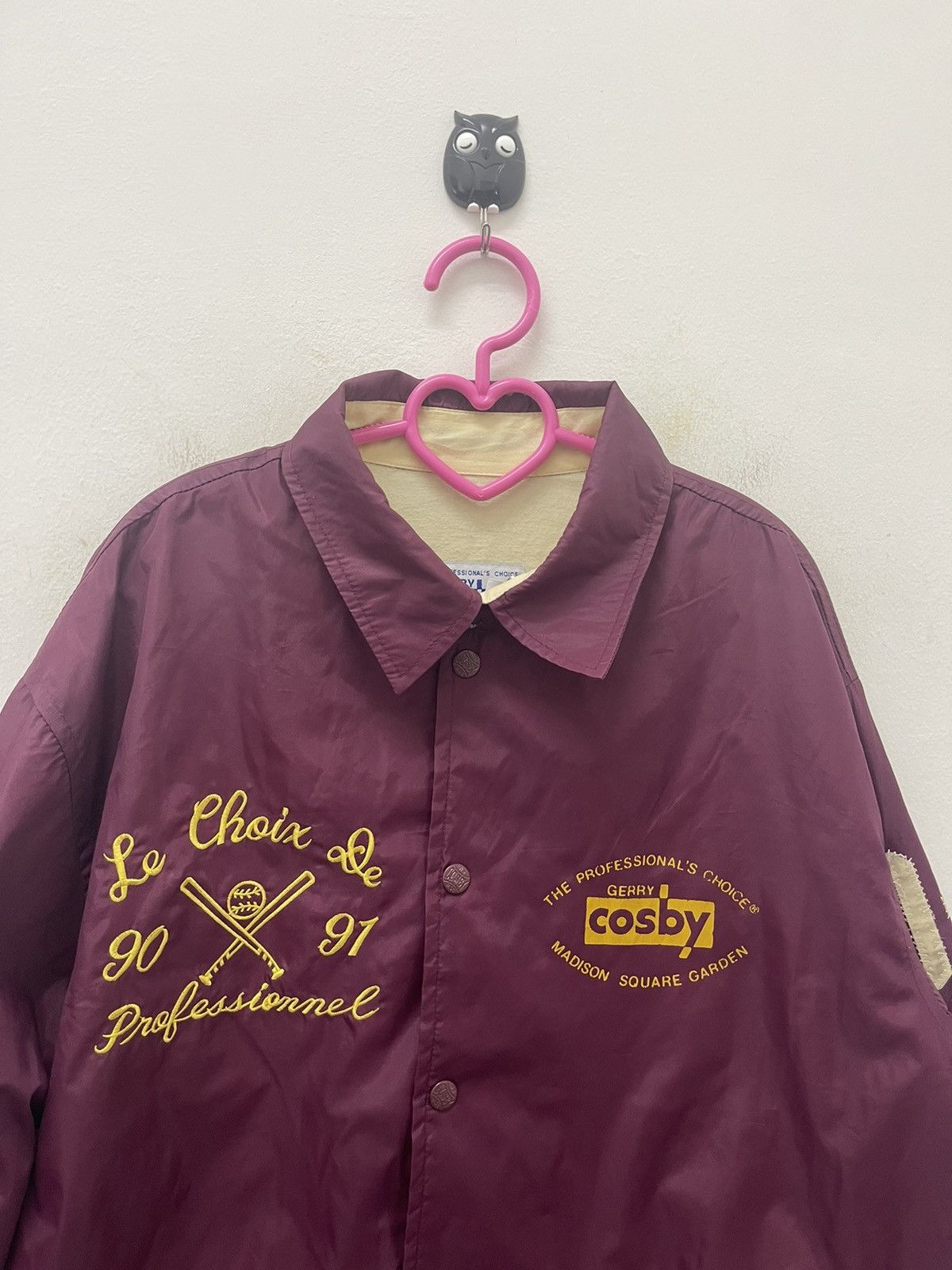 Vintage Rare Vintage GERRY COSBY NEW YORK Spell Out Jacket Size US M / EU 48-50 / 2 - 5 Thumbnail