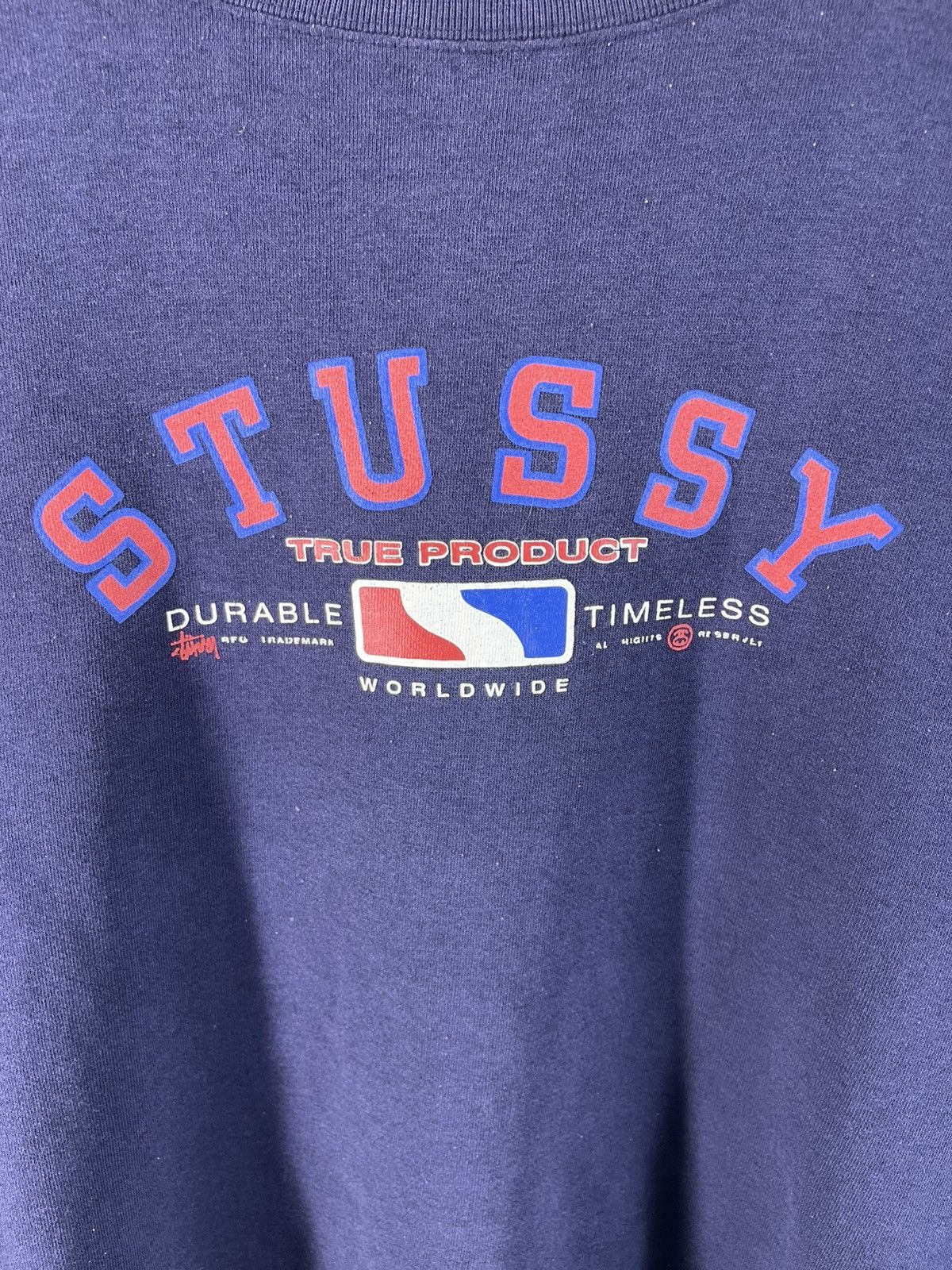 Stussy 1990s Vintage Stüssy "True Product" Sweatshirt Size US M / EU 48-50 / 2 - 3 Thumbnail