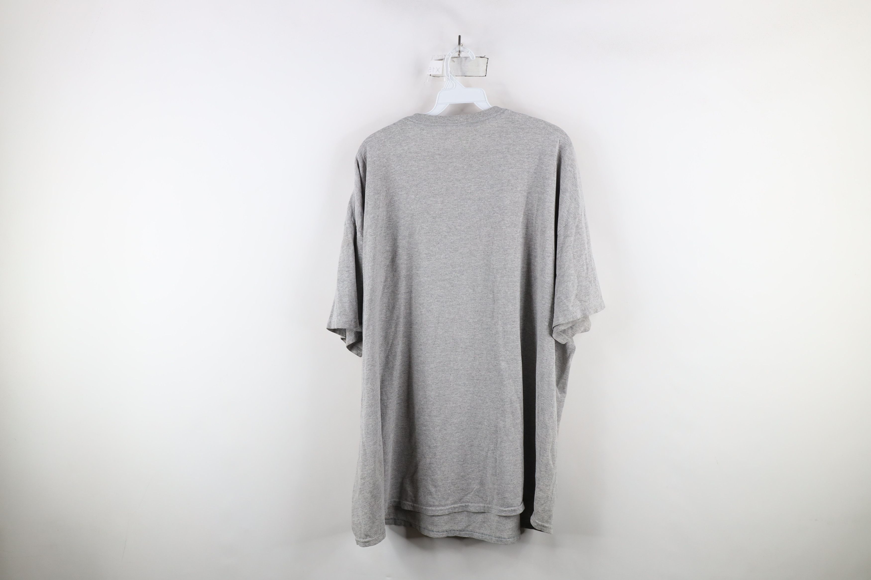 Vintage Vintage Y2K Streetwear Detroit Tough Rock City T-Shirt Gray Size US XXL / EU 58 / 5 - 11 Thumbnail