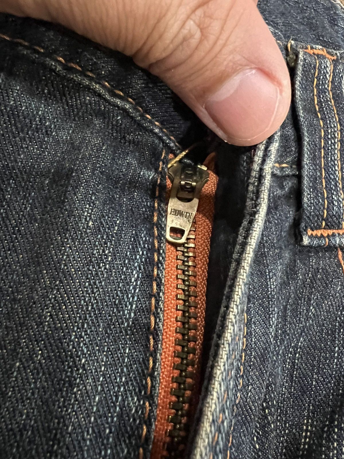 Edwin 💥Flare💥Vintage Edwin XV Exclusive Vintage Distress Jean Size US 32 / EU 48 - 11 Thumbnail