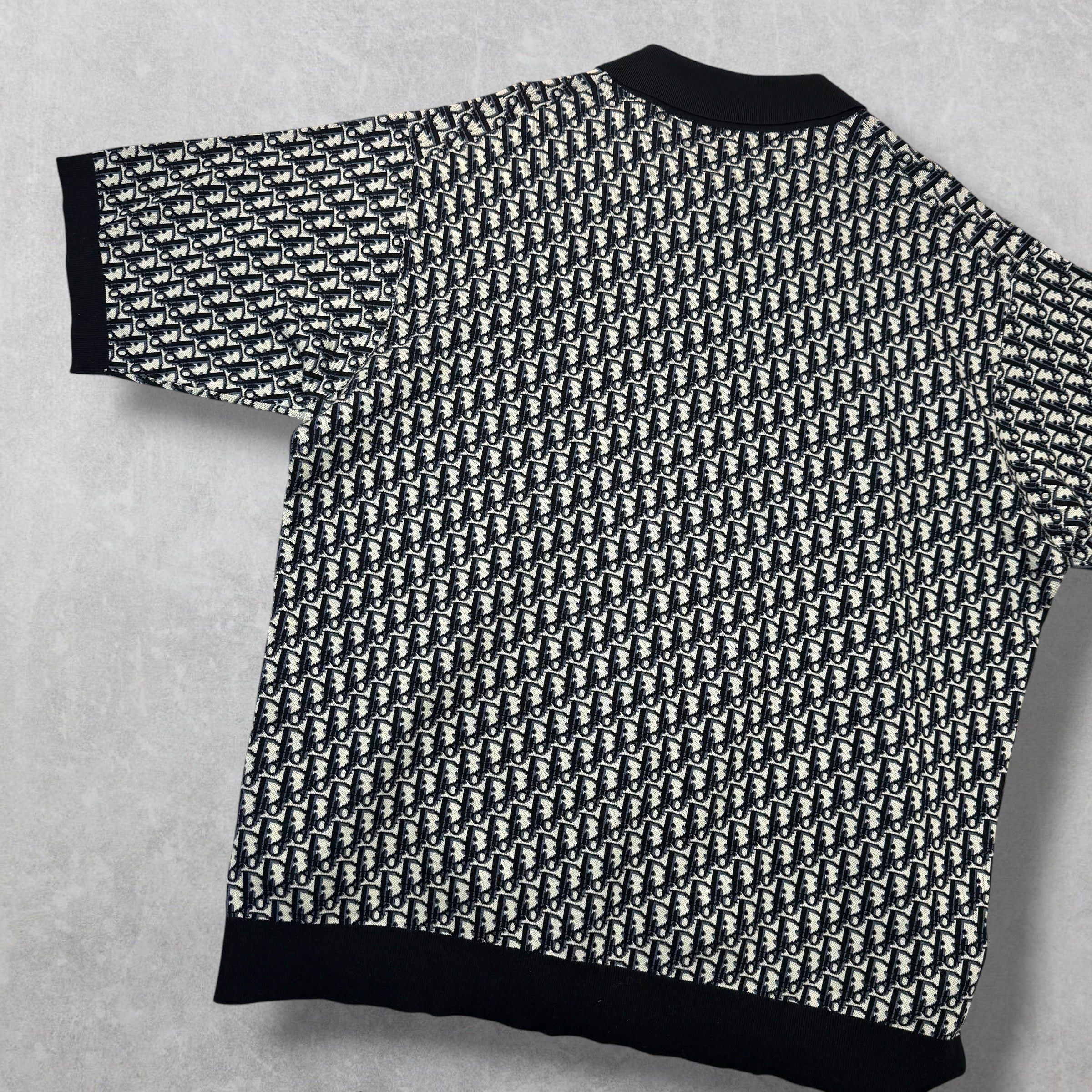 Dior Dior Oblique Polo Shirt XXXL Size US XXL / EU 58 / 5 - 4 Thumbnail