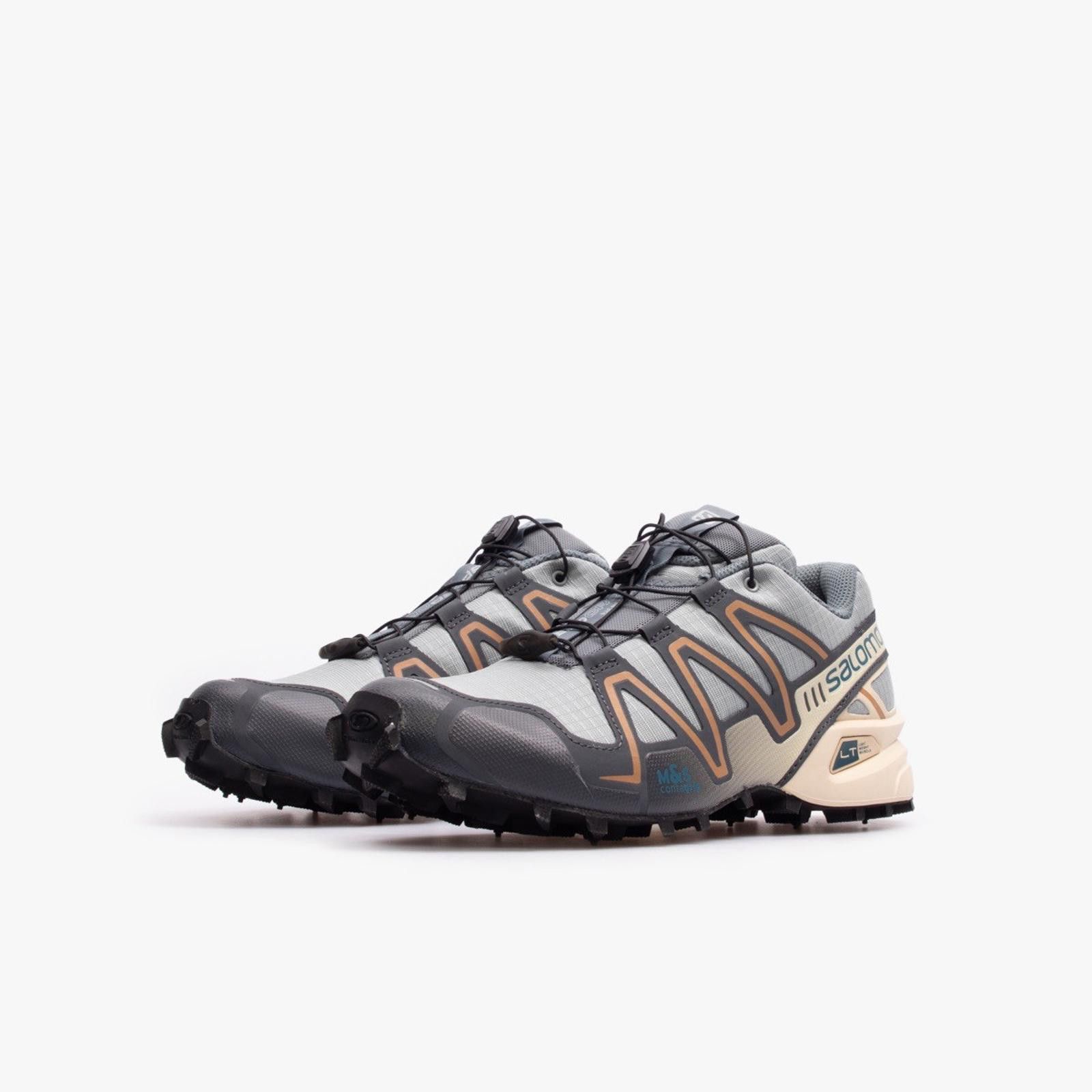 Salomon Salomon Speedcross 3 Quarry Bleached Sand - L41466000 Size US 9 / EU 42 - 5 Thumbnail