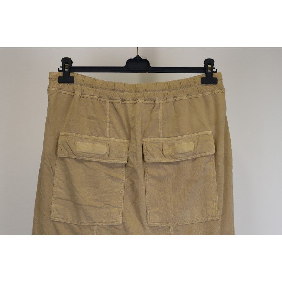 Rick Owens o1rshd1 Drawstring Pods Shorts in Mustard Size US 34 / EU 50 - 7 Thumbnail