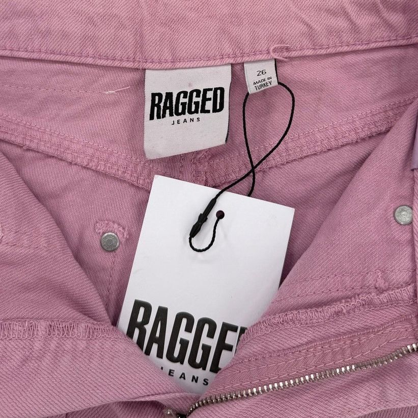 The Ragged Priest NWT The Ragged Priest Pink Combat Cargo Jeans Size 26 Size 26" / US 2 / IT 38 - 4 Thumbnail