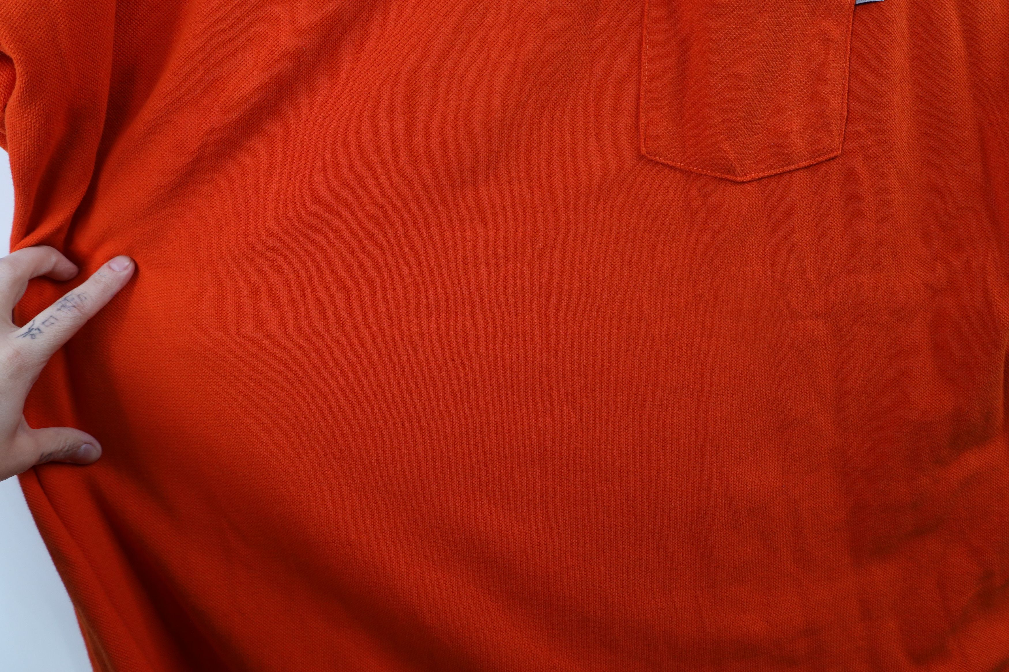 Vintage Tyndale FR Flame Resistant Work Henley T-Shirt Orange USA Size US XXL / EU 58 / 5 - 6 Thumbnail