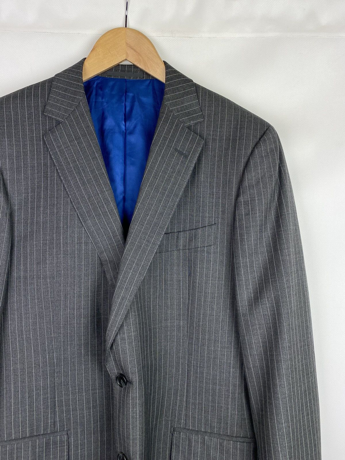 Suitsupply Suitsupply men’s striped wool blazer jacket size US 42 Size 42R - 6 Thumbnail
