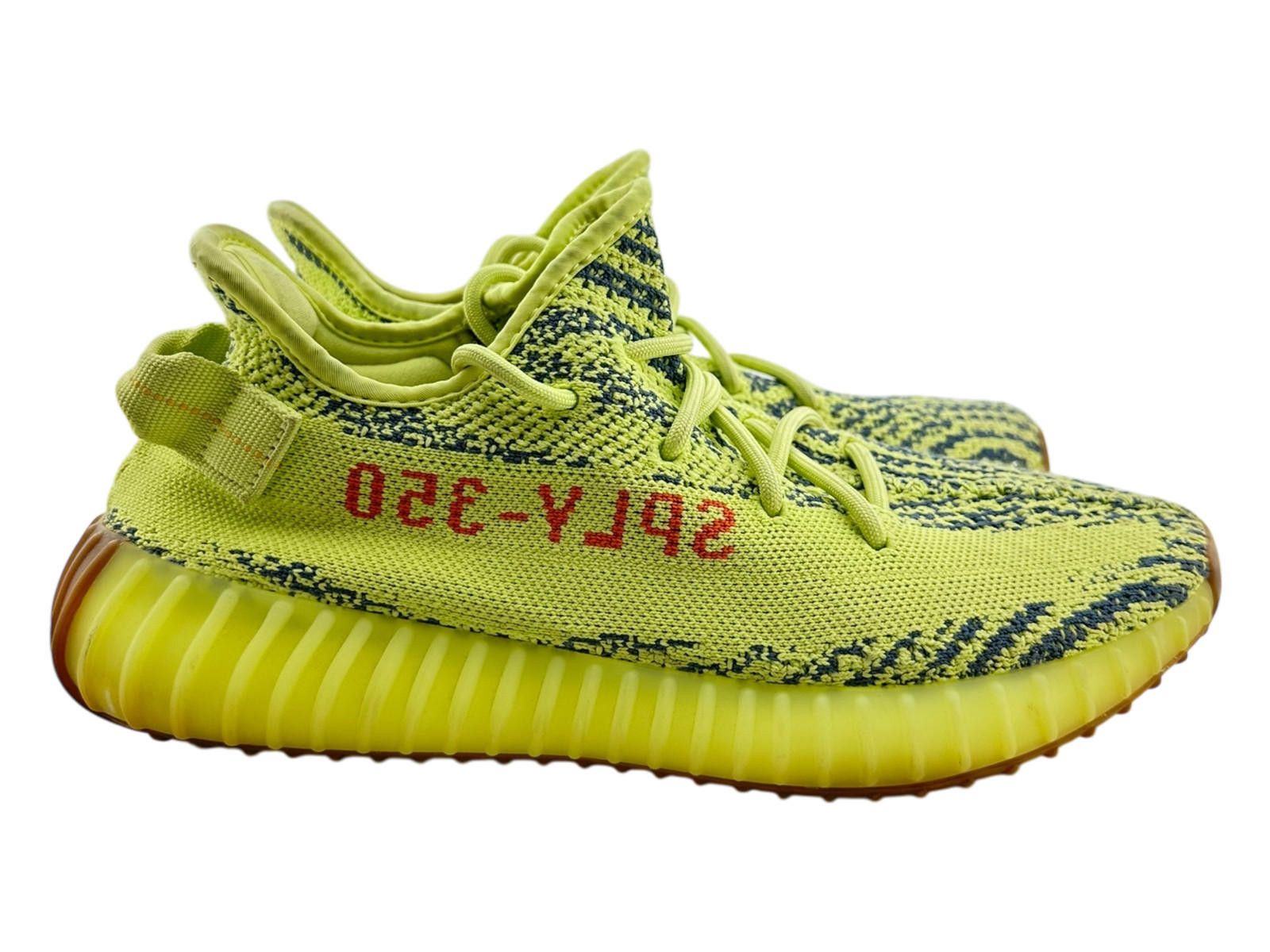 Adidas \Yeezy Boost 350 V2 Semi Frozen Yellow Size 8.5 Used Size US 8.5 / EU 41-42 - 3 Thumbnail