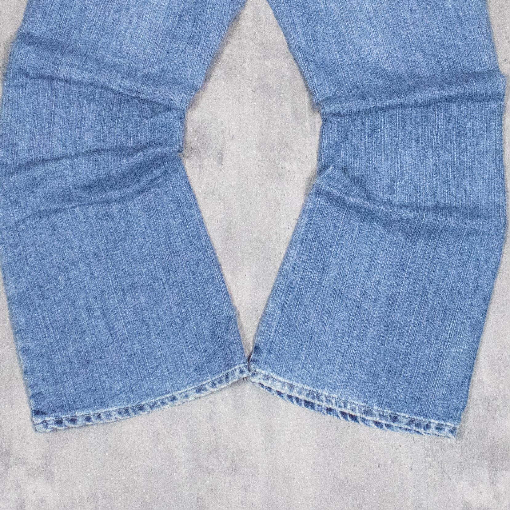 Japanese Brand Y2K 2000's Midwash Baggy Relax Fit Wide JNCO Denim Pant's Size US 34 / EU 50 - 11 Thumbnail