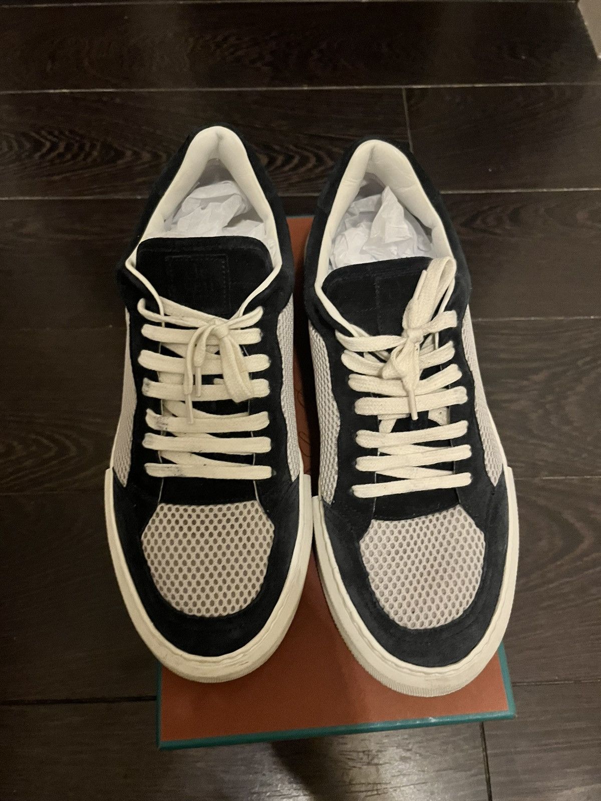 Eleventy Eleventy knit sneakers grey blue uk 9 eu 43 Size US 10 / EU 43 - 1 Thumbnail