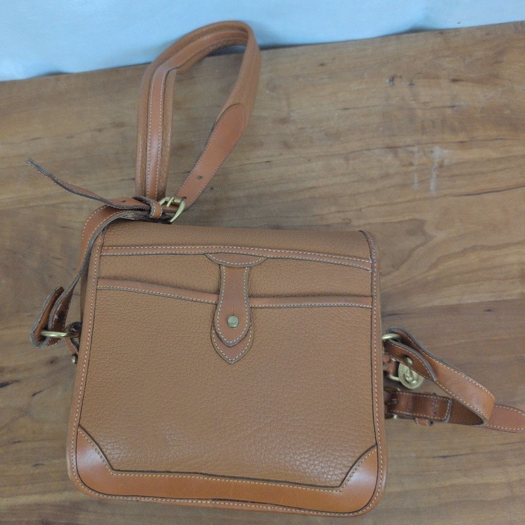 Dooney & Bourke × Vintage Vintage Dooney & Bourke AWL Crossbody Brown Purse Size ONE SIZE - 5 Thumbnail
