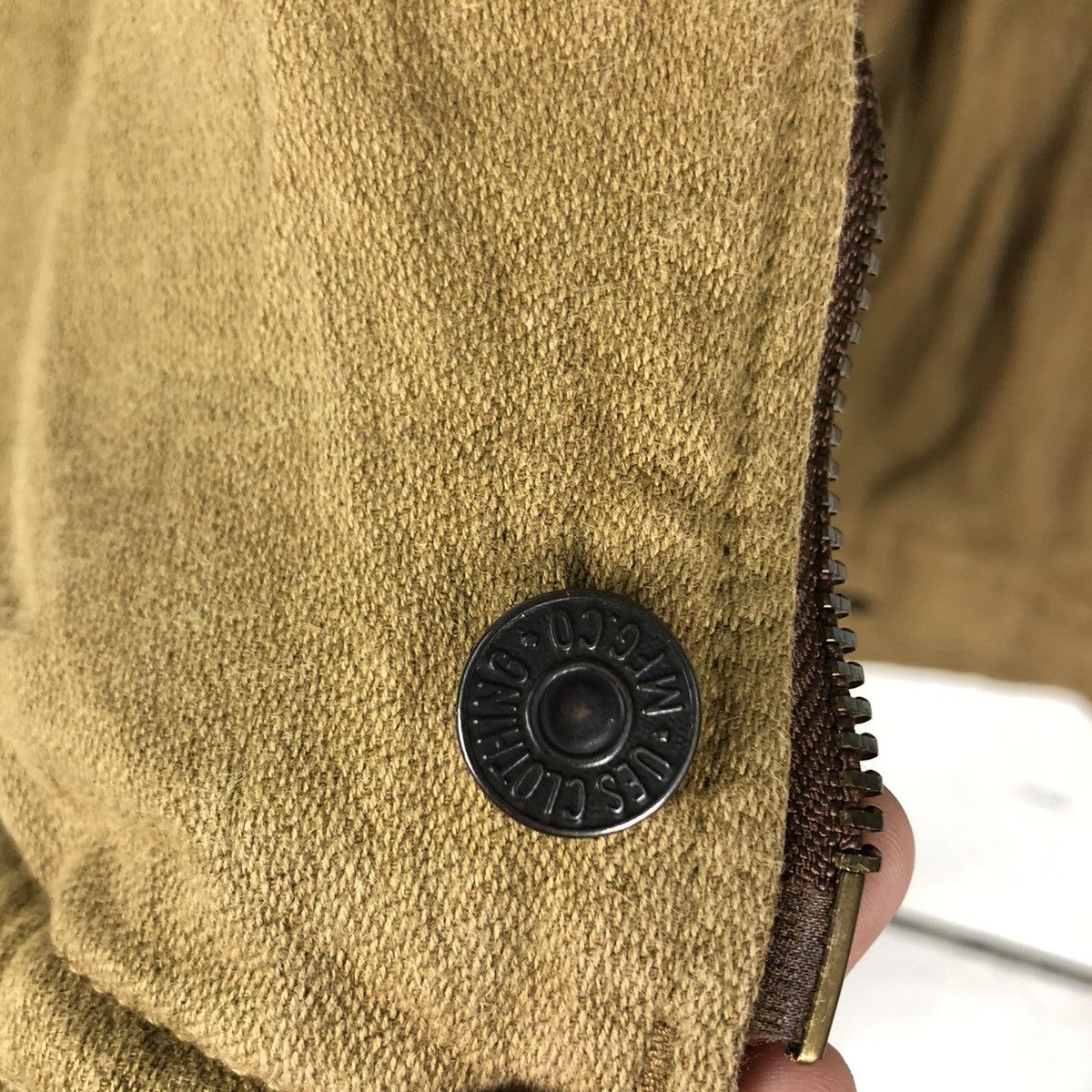 Japanese Brand 📌VINTAGE BIKER VEST QUILTED HUNTING UES MFG. CO. Size US M / EU 48-50 / 2 - 17 Thumbnail