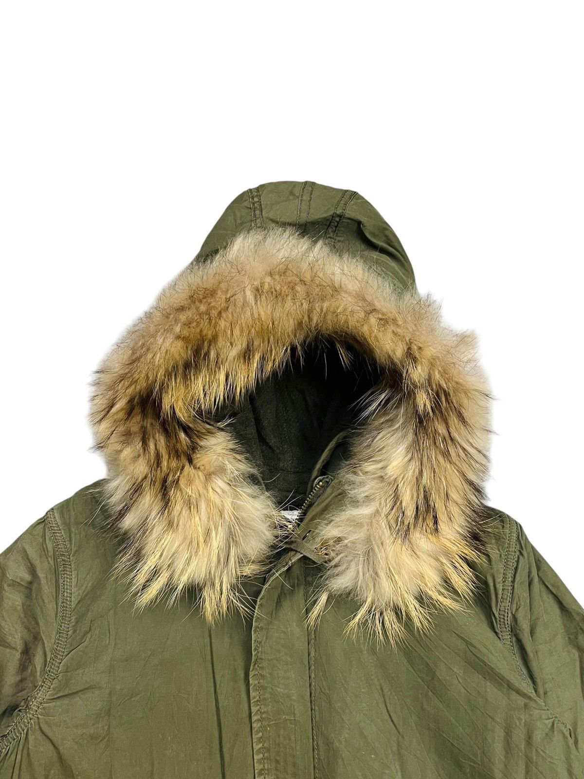If Six Was Nine 2000s GOA - Apocalypse Fur Hoodie Jacket Size US M / EU 48-50 / 2 - 5 Thumbnail