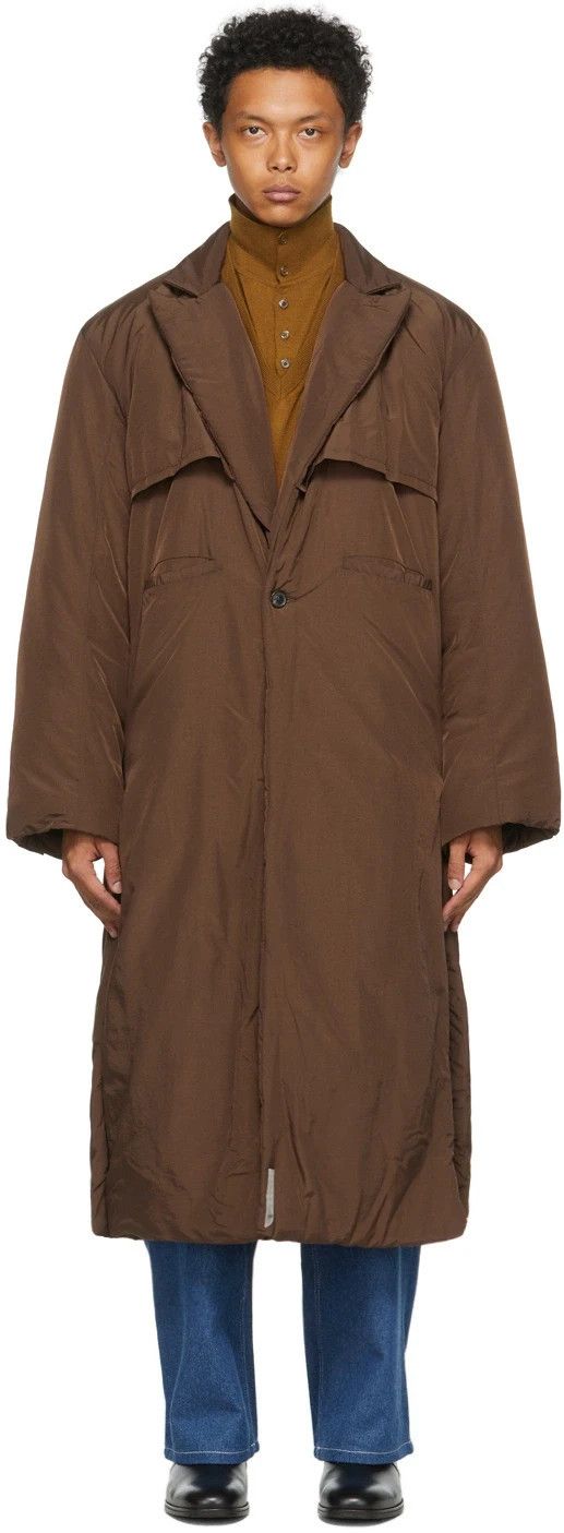 Connor McKnight Connor McKnight Nylon Vented Puffer Coat Size S Mens Brown Size US S / EU 44-46 / 1 - 1 Thumbnail