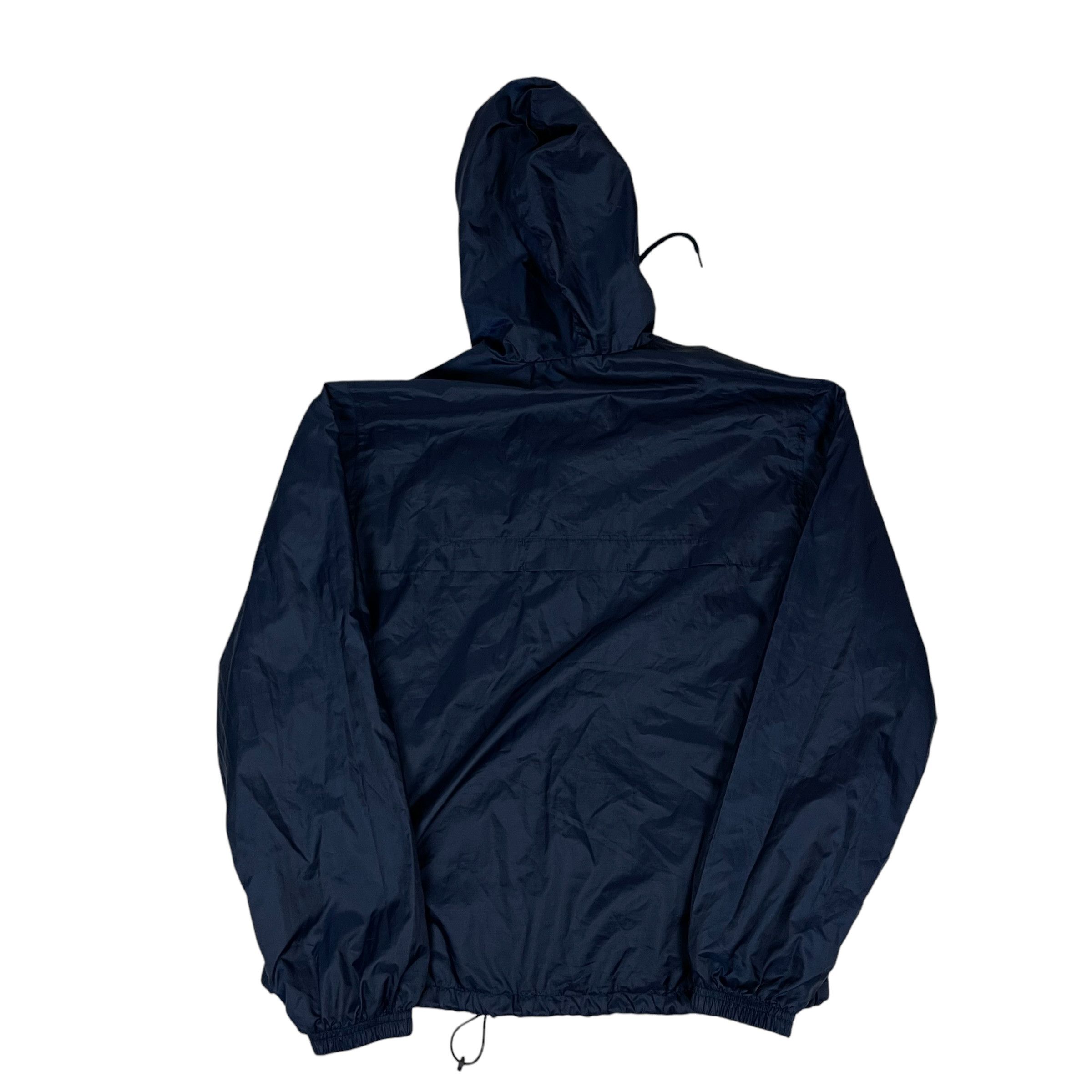 Nike × Vintage Nike Men's Navy Hooded Full Zip Windbreaker Jacket Medium Size US M / EU 48-50 / 2 - 7 Thumbnail