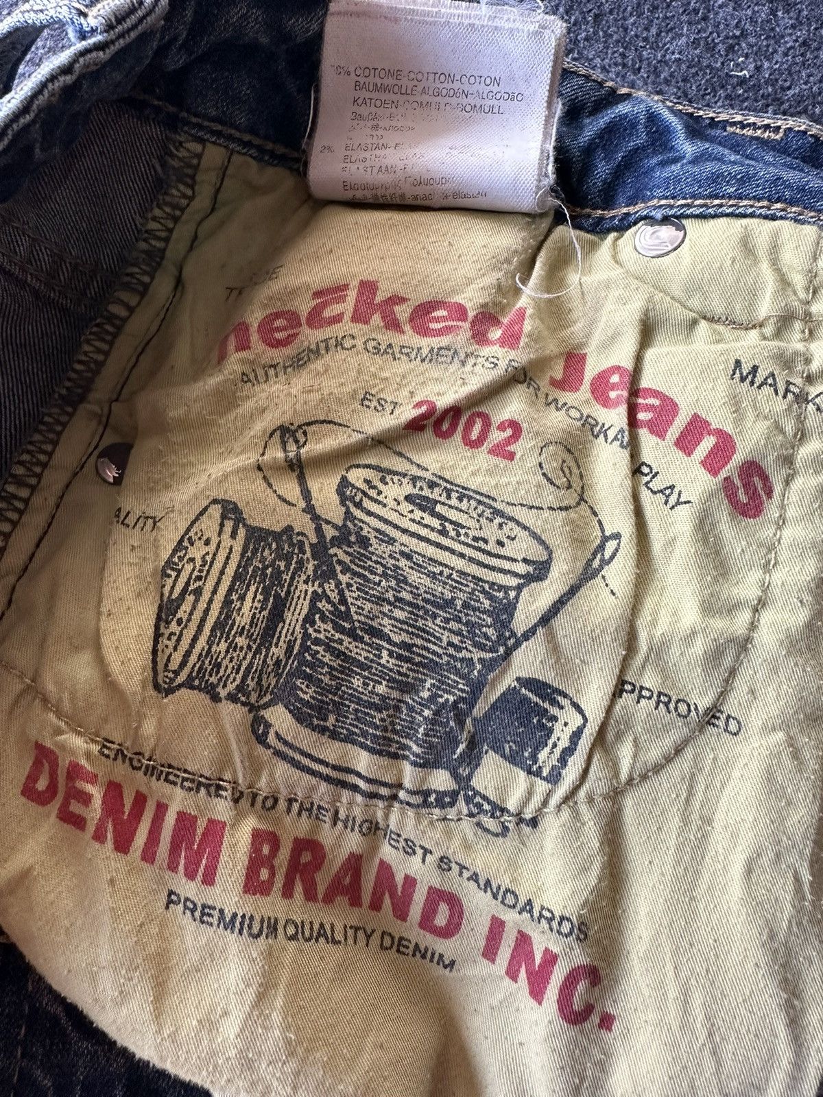 BUFFALO BOBS × Beauty Beast Necked Jeans Japan Distressed Size 32 D112 Size US 32 / EU 48 - 15 Thumbnail