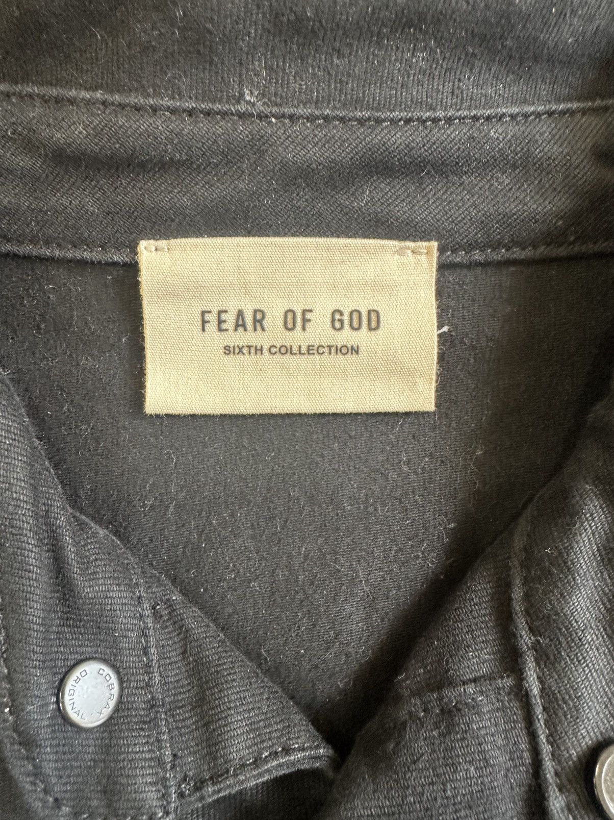 Fear of God Fear of God 6th Black Work Jacket/Shirt Size US M / EU 48-50 / 2 - 3 Thumbnail