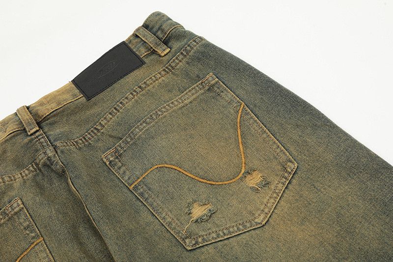 Vintage High street Vibe straight leg flare Cleanfit jeans Size US 32 / EU 48 - 5 Thumbnail