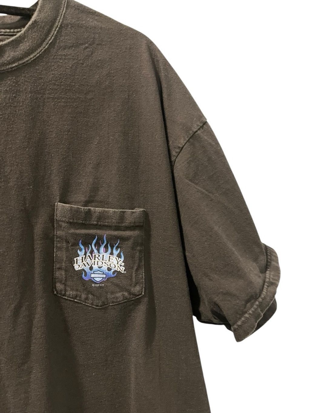 Harley Davidson Vintage 2000 Harley Davidson Flame T-Shirt Size 2XL Route 66 Size US XXL / EU 58 / 5 - 3 Thumbnail