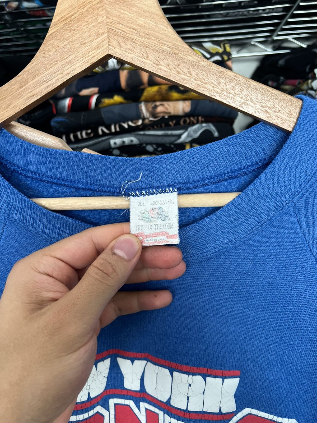 NFL 80s New York Giants Super Bowl Team Crewneck Size US XL / EU 56 / 4 - 3 Thumbnail