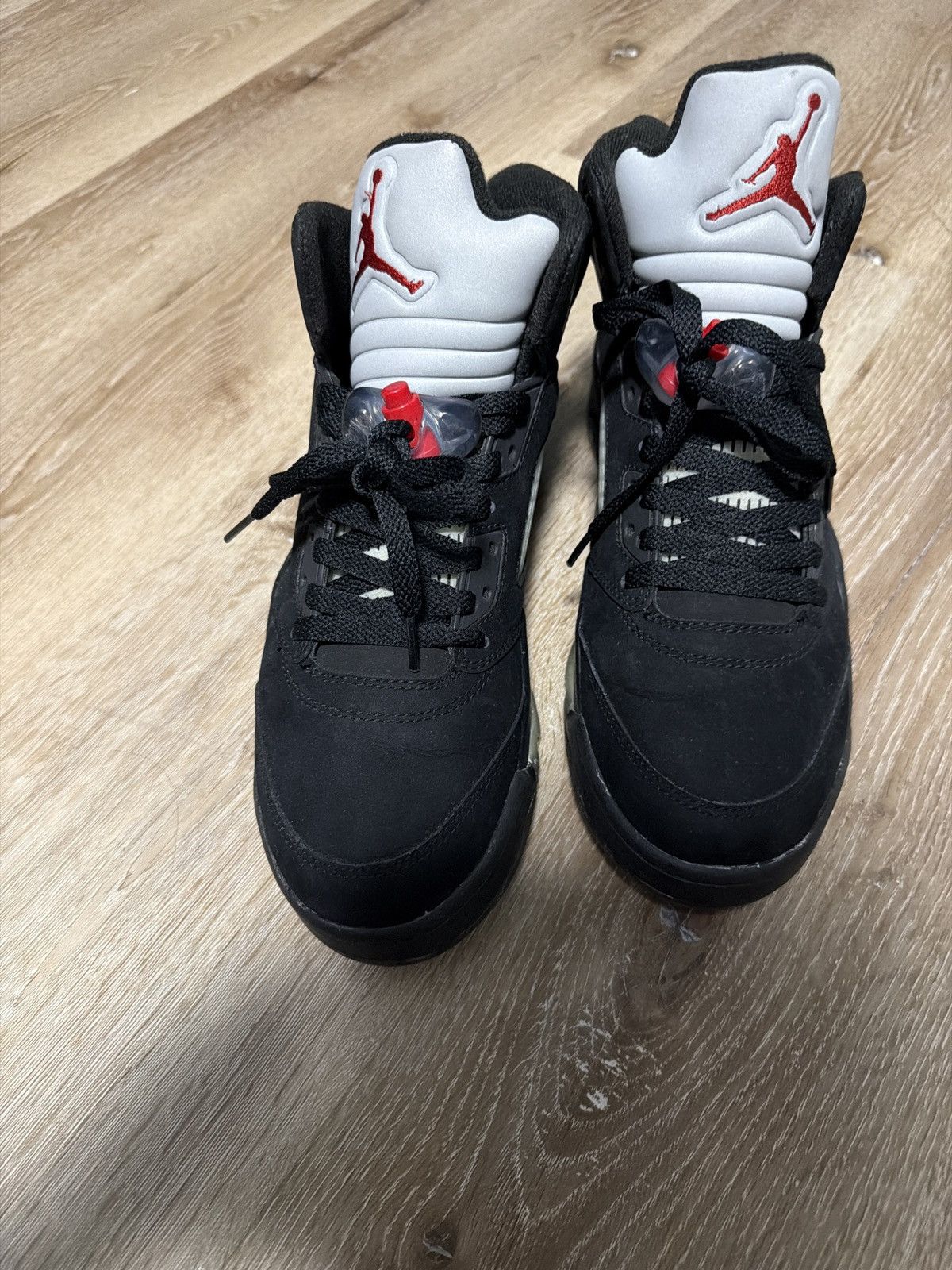 Nike 2011 Black metallic 5s Size US 8 / EU 41 - 3 Thumbnail