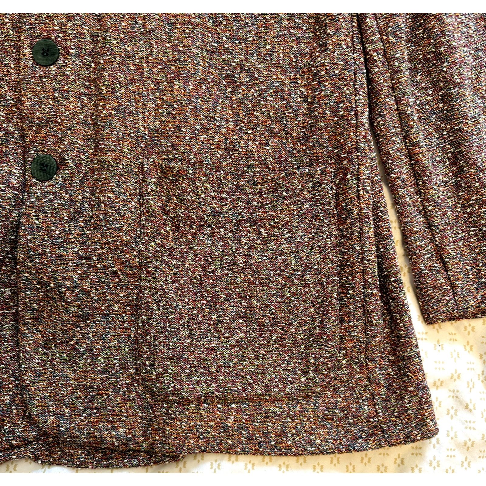 Missoni RARE Vintage Missoni Knit Sweater Blazer Shacket Cardigan Size XXL / US 16-18 / IT 52-54 - 4 Thumbnail