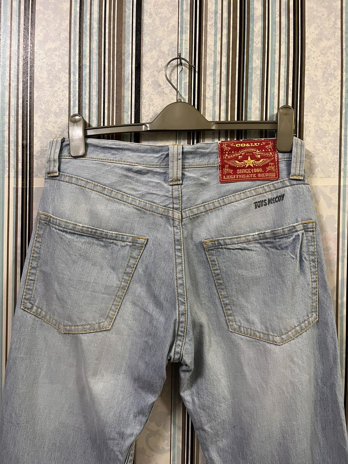 TOYS McCOY 2000s co & lu hiroshi okamoto painter americana selvedge #B1 Size US 31 - 6 Thumbnail
