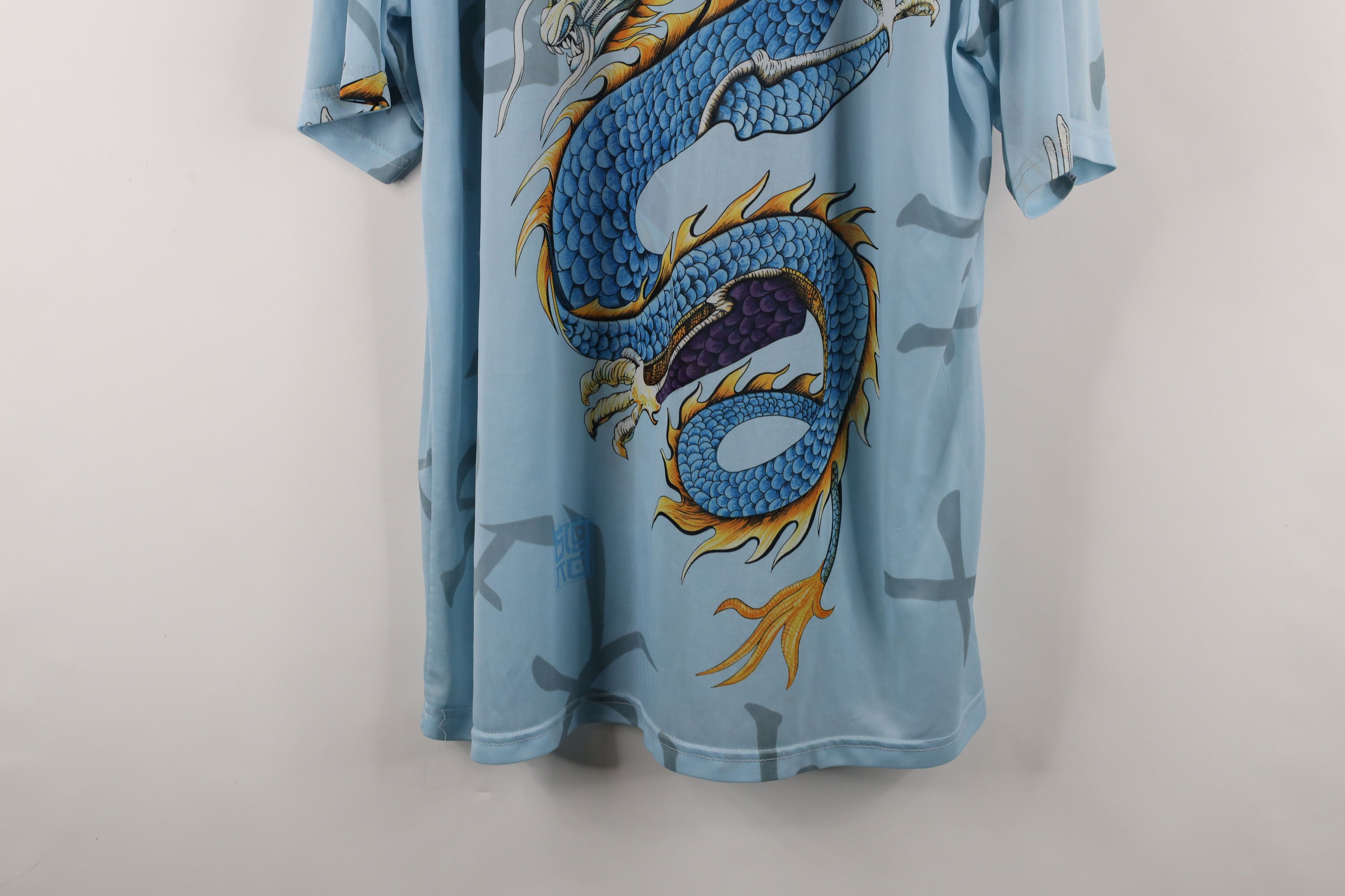 Vintage Vintage 90s Y2K Streetwear Over Print Short Sleeve T-Shirt Size US XXL / EU 58 / 5 - 15 Thumbnail