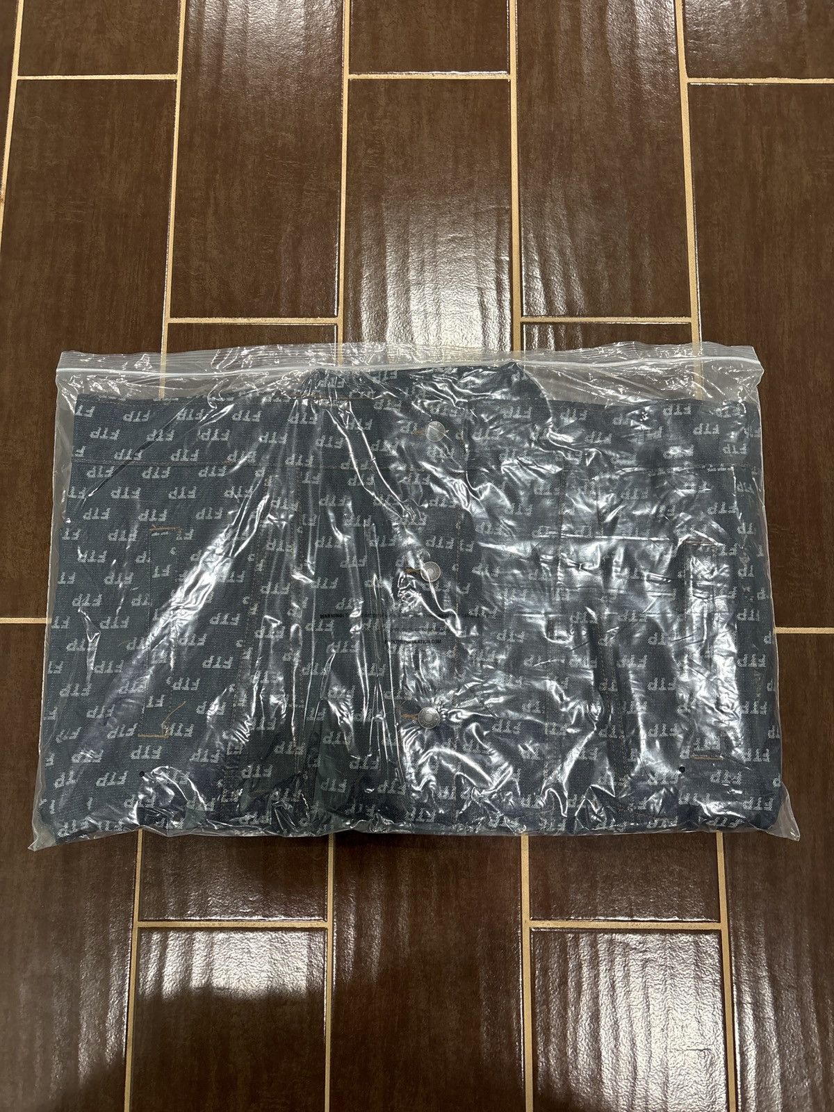 Fuck The Population NEW FTP All Over Jacquard Denim Trucker Jacket Indigo SZ XL Size US XL / EU 56 / 4 - 11 Thumbnail