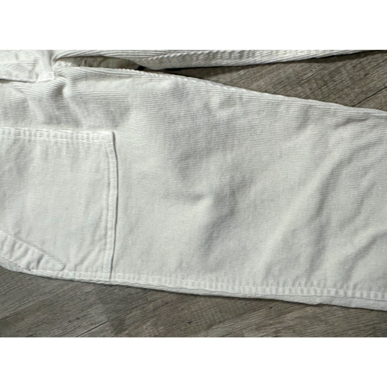 Nili Lotan Nili Lotan Jenna Pant Corduroy Ivory 00 Women Size 24" / US 00 / IT 34 - 6 Thumbnail