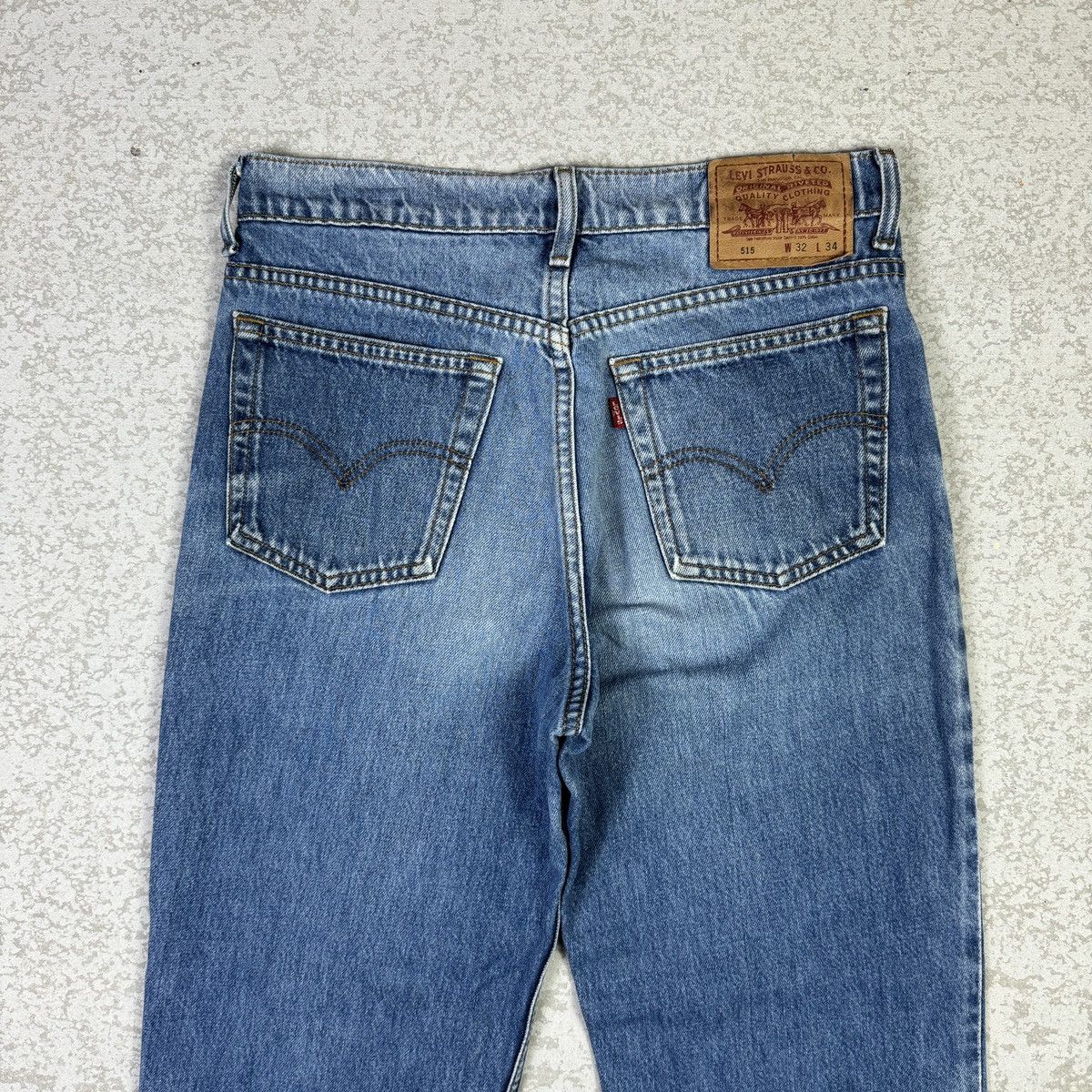 Levi's × Vintage 💥Vintage 90’s Levis 515 Faded Blue Light Wash Denim Size US 31 - 9 Thumbnail