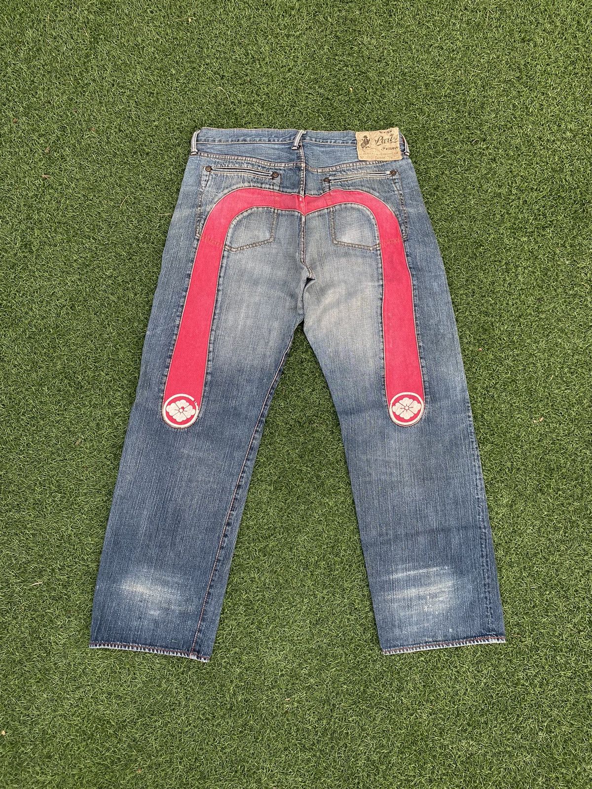 Pre-owned Evisu Paris Daicock With Red Selvedge In Denim