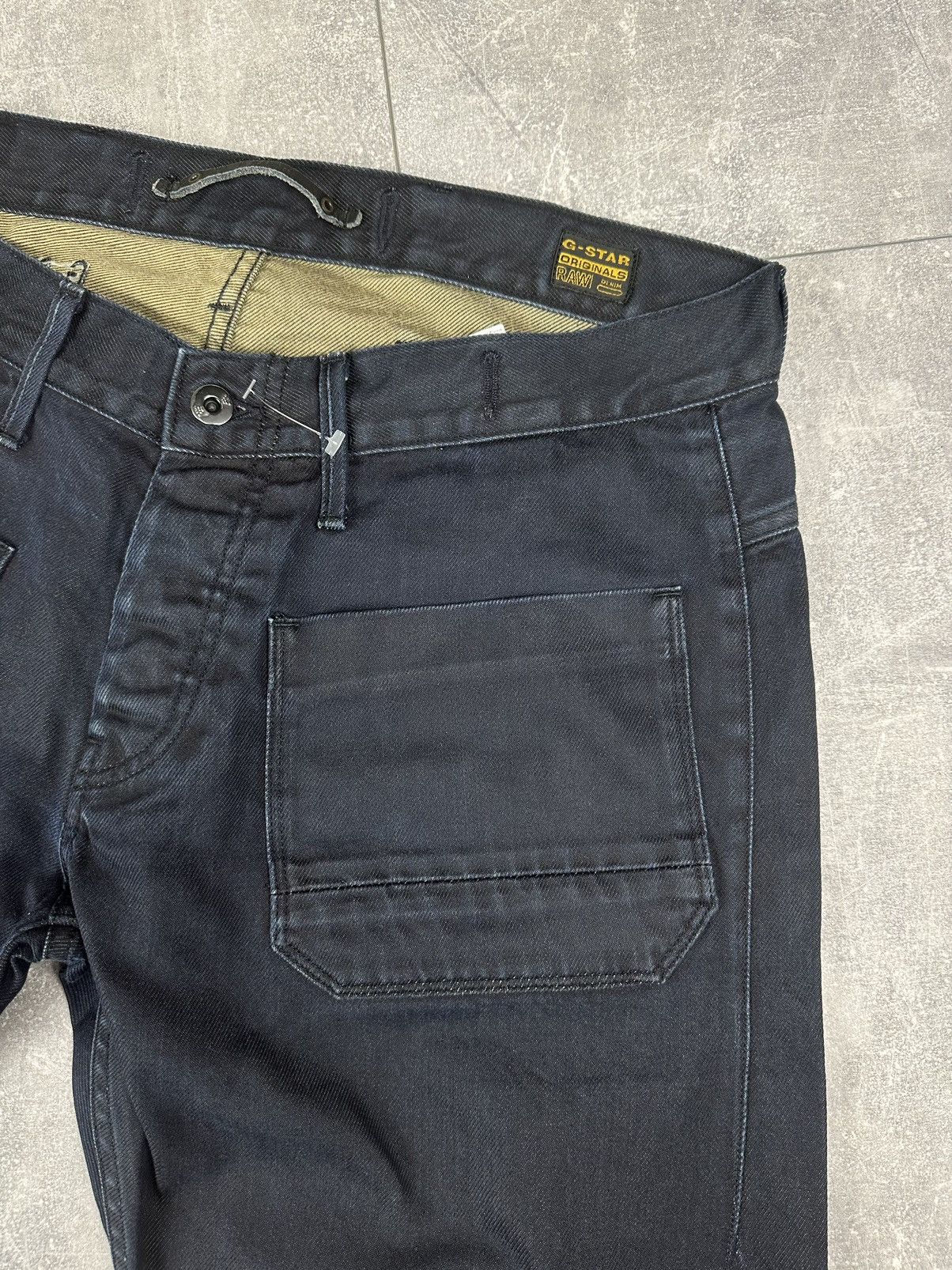 G-Star G Star Raw Denim Jeans Double Pockets Pants Size US 34 / EU 50 - 3 Thumbnail