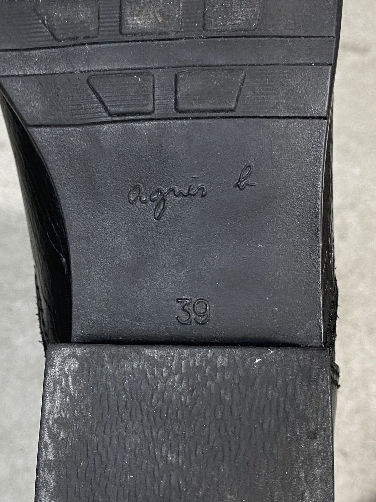 agnes b. 2000’s Agnes B. Riding Black Leather Boots Size US 8.5 / IT 38.5 - 11 Thumbnail